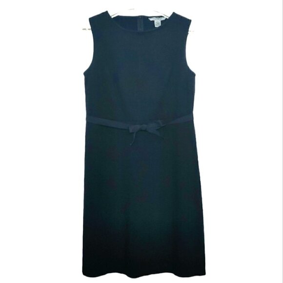 MAC & JAC Black textured sleeveless tailored dress - Picture 2 of 13